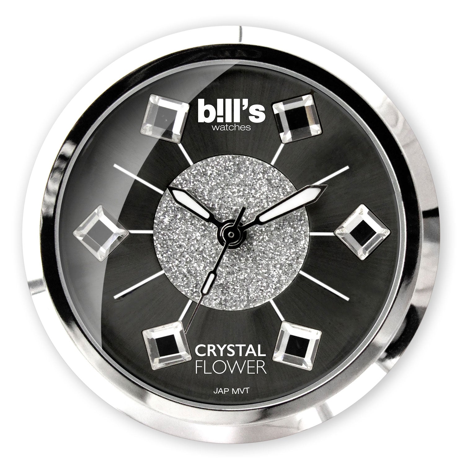 Cadran Classic - Crystal Flower – Black