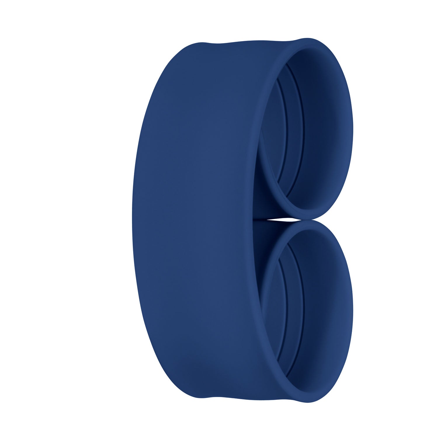 Bracelet Addict Silicone - Bleu Marine