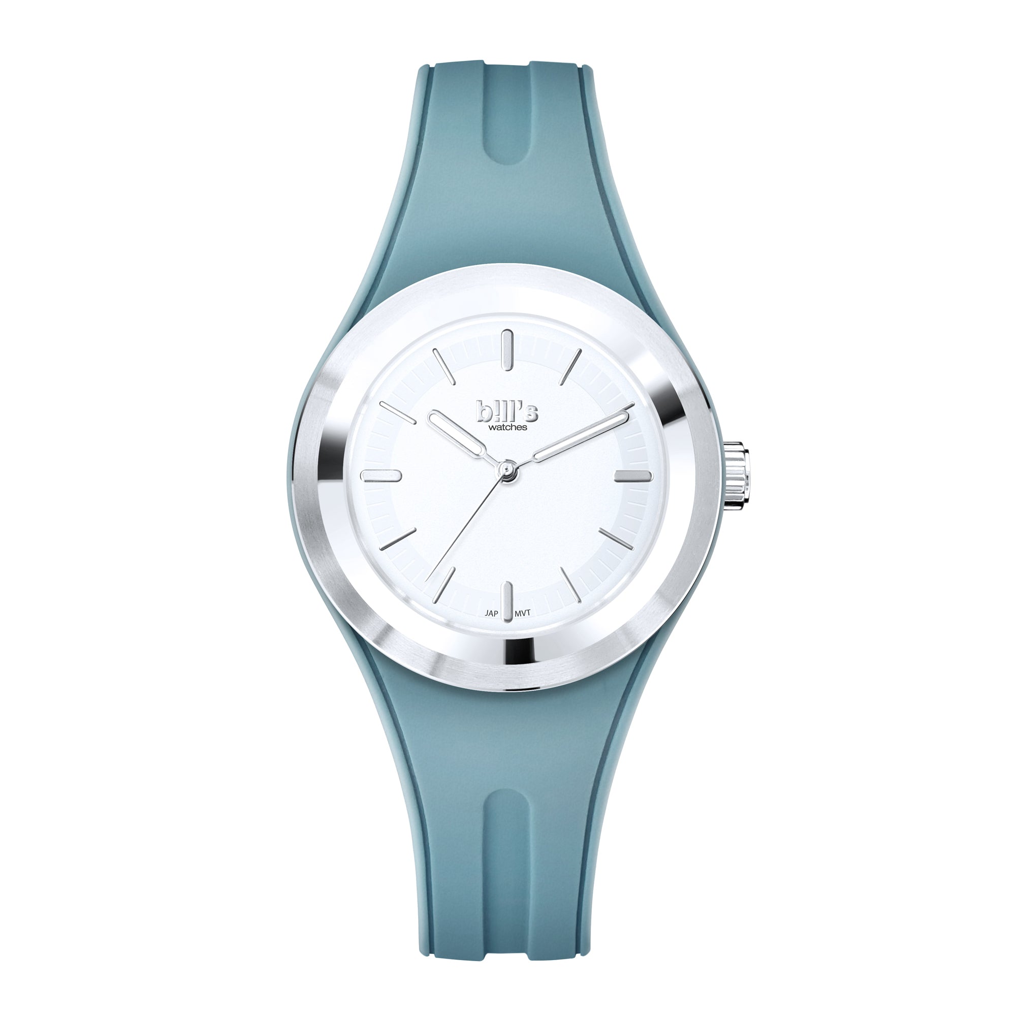 Montre Twist 37 Silicone - Stone Blue / Silver White