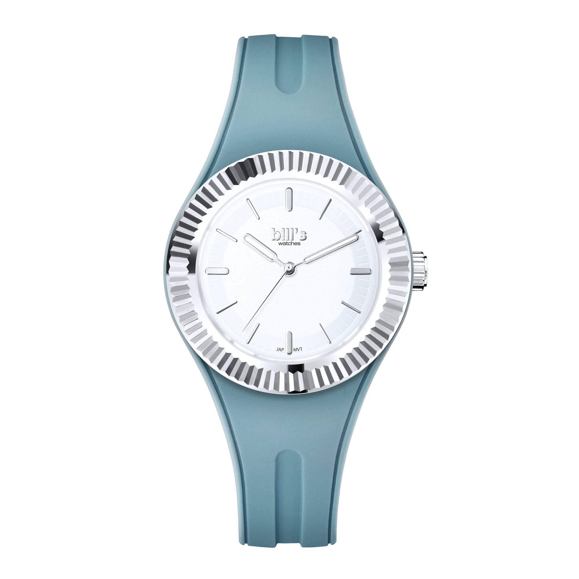 Montre Twist 37 Silicone - Stone Blue / Silver White