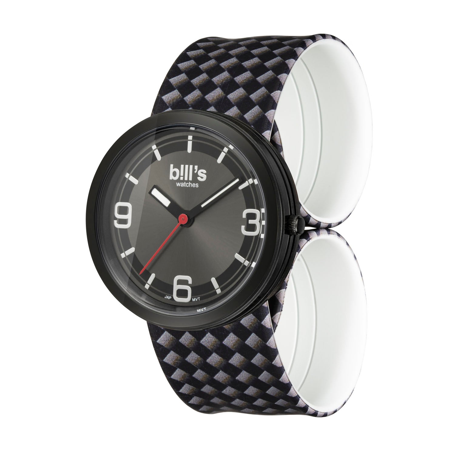 Addict Silicone Watch - Black