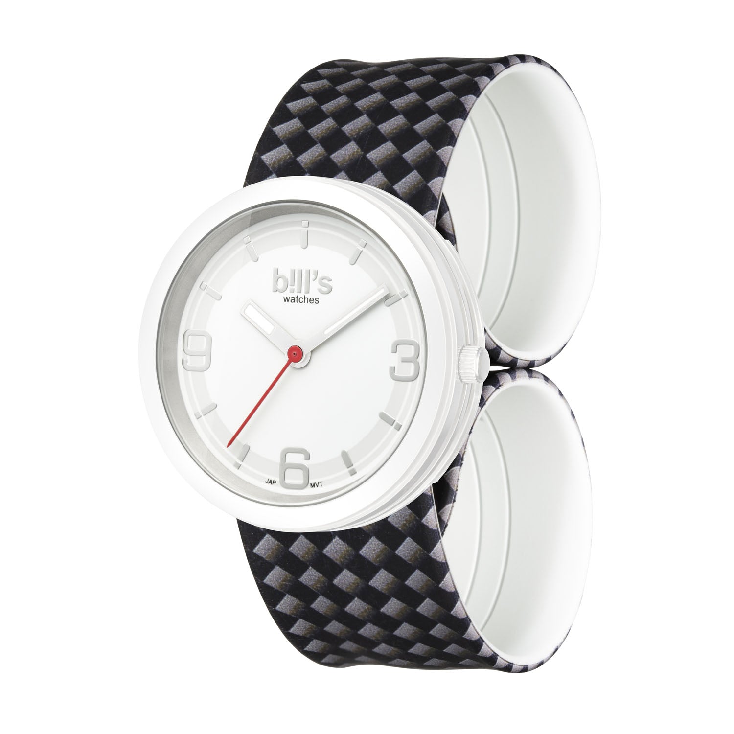 Montre Addict Silicone - Carbon