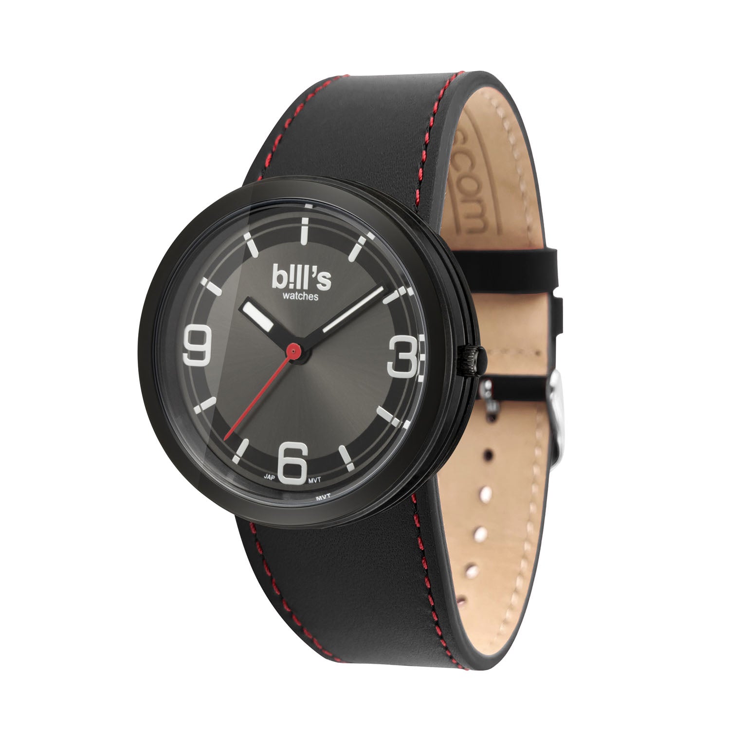 Addict Leather Watch - Black Racing