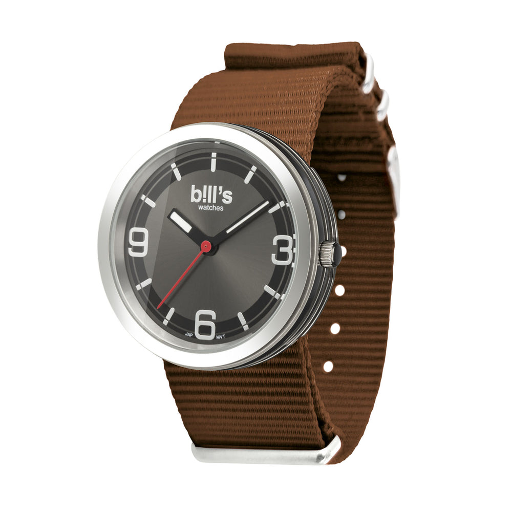 Montre Addict Nylon NATO - Brun