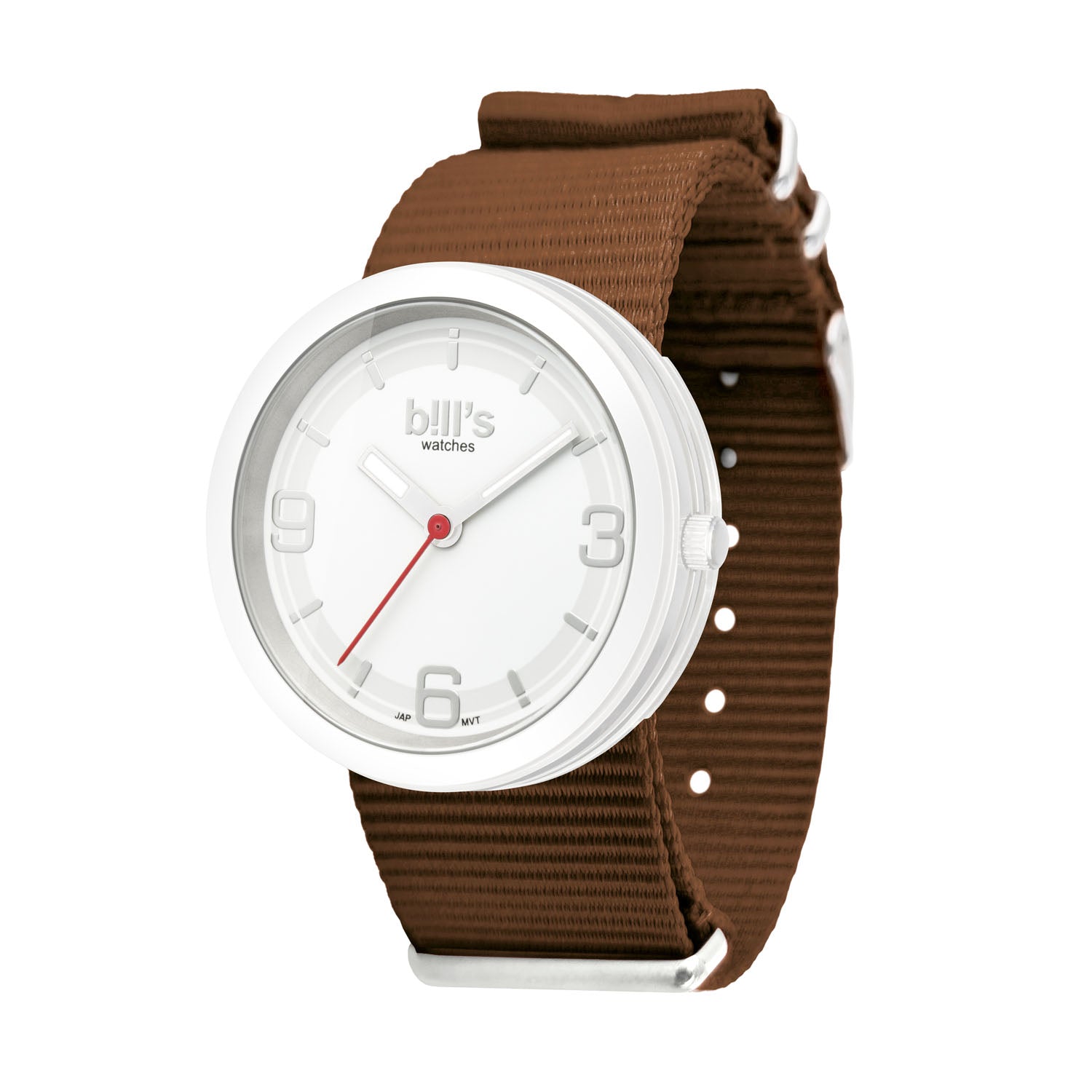 Montre Addict Nylon NATO - Brun