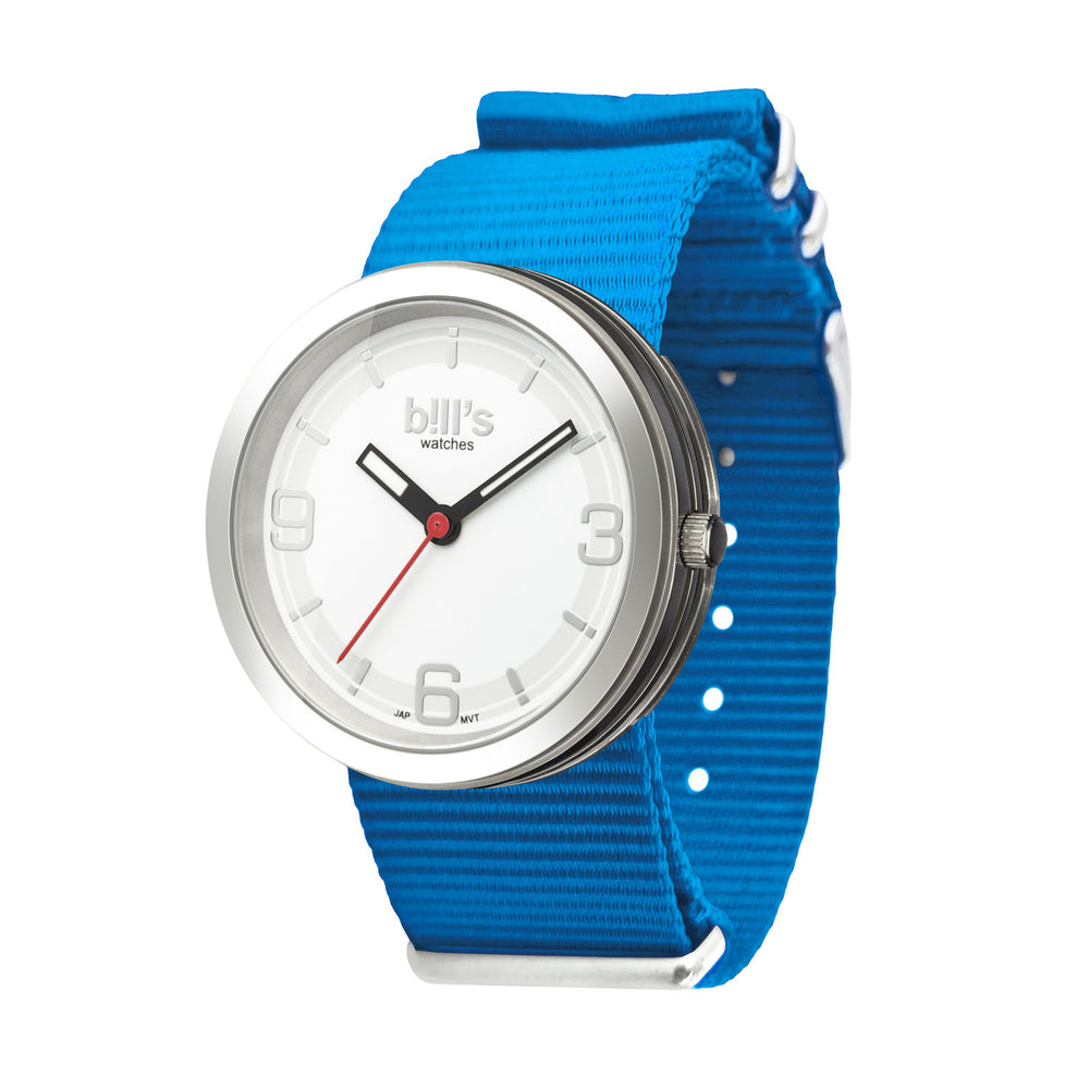 Montre Addict Nylon NATO - Bleu