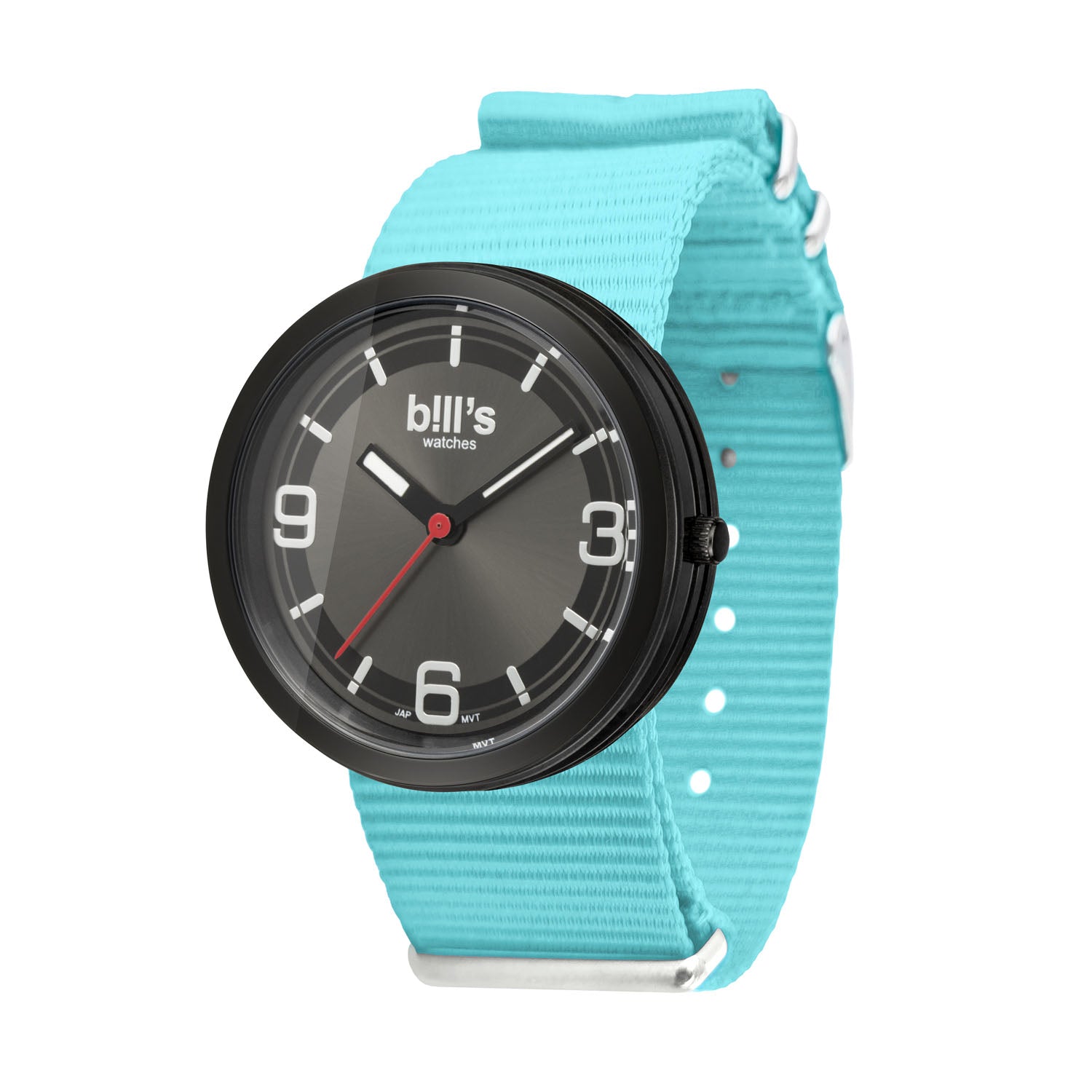 Addict Nylon NATO watch - Turquoise