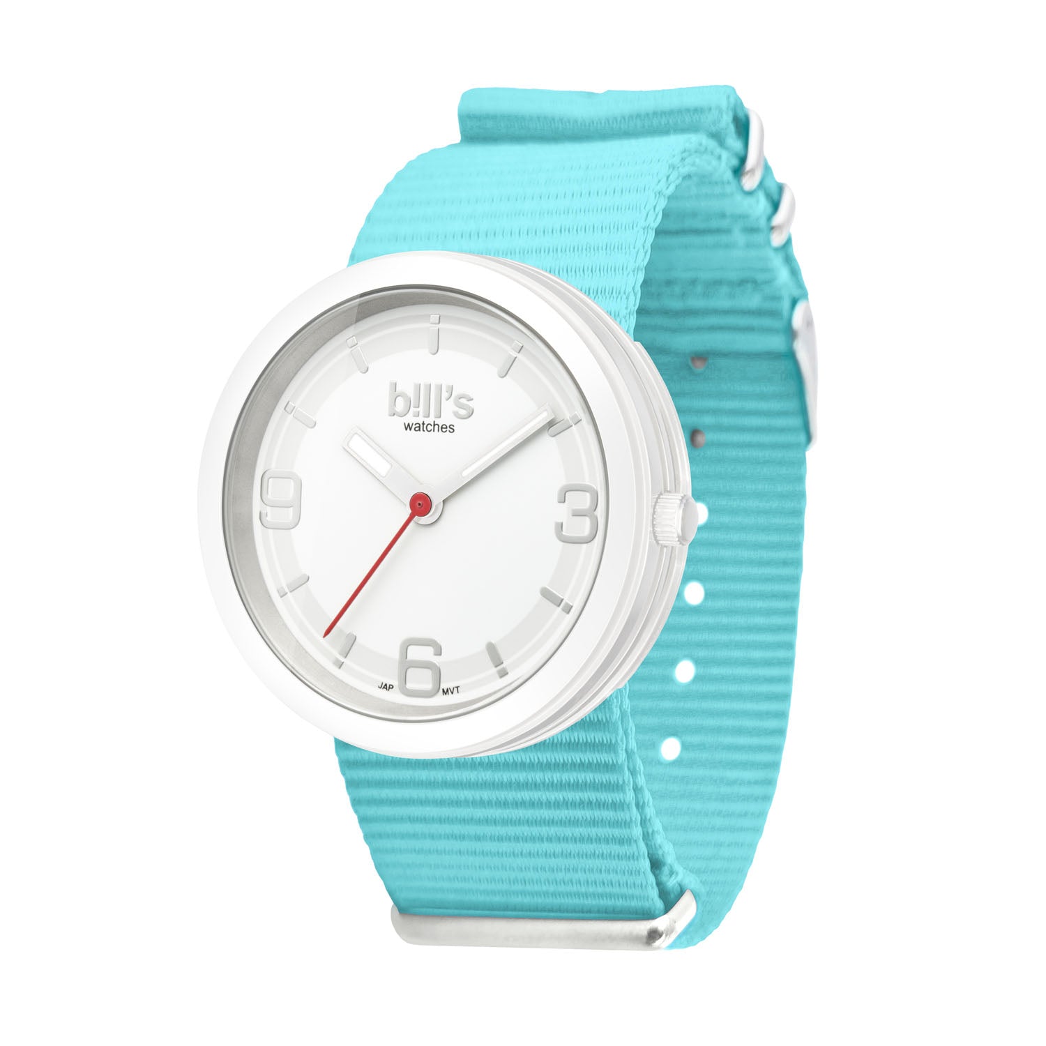 Addict Nylon NATO watch - Turquoise