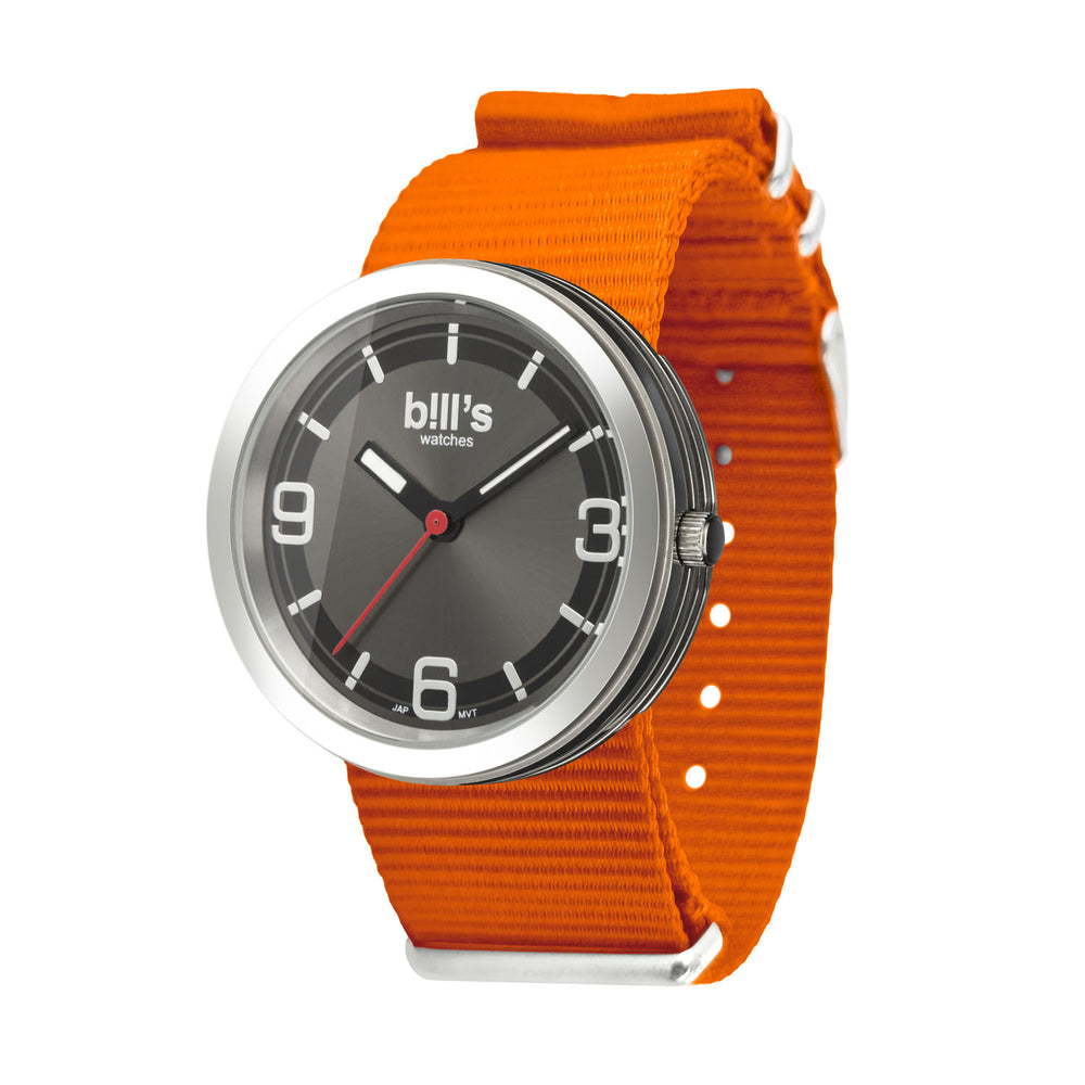 Addict Nylon NATO watch - Orange