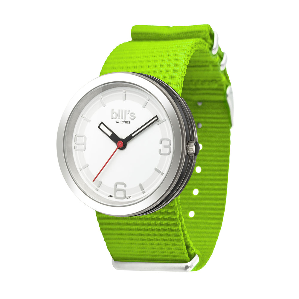 Addict Nylon NATO Watch - Green