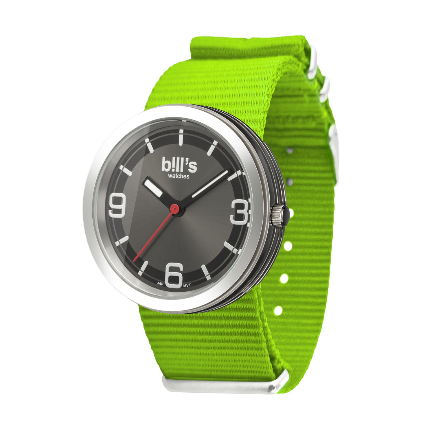 Addict Nylon NATO Watch - Green