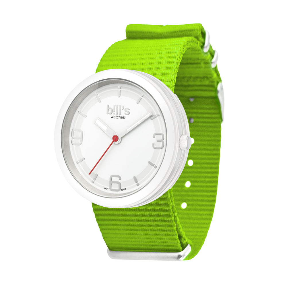 Addict Nylon NATO Watch - Green