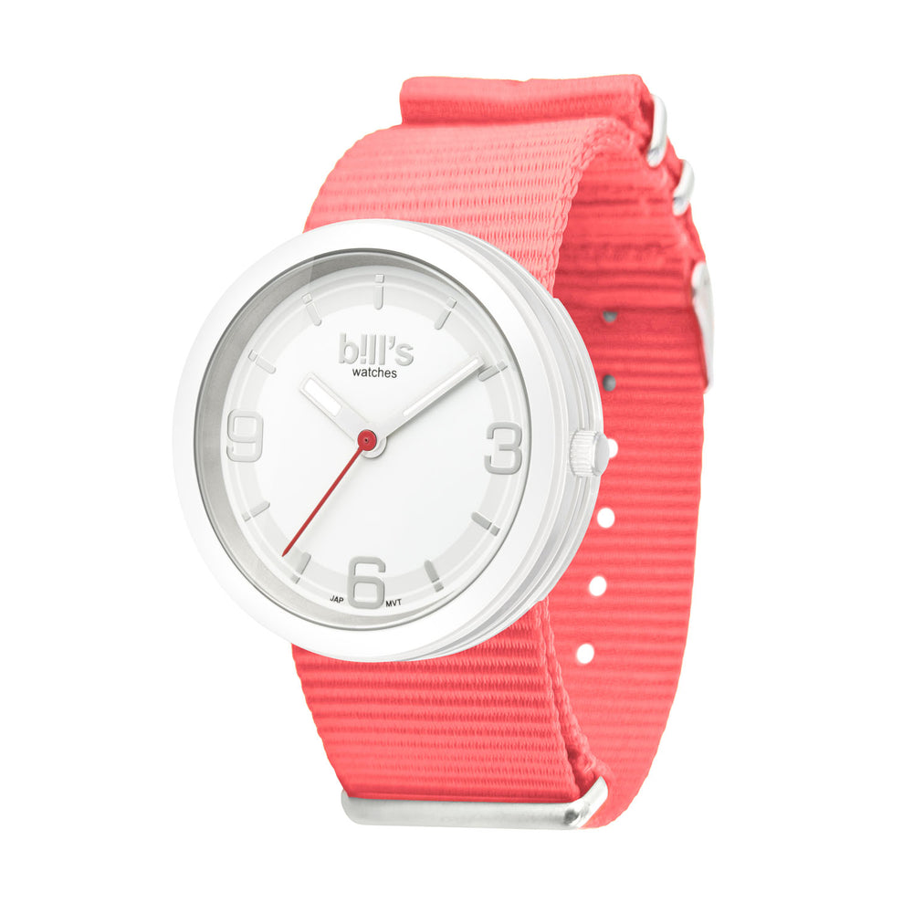 Montre Addict Nylon NATO - Corail