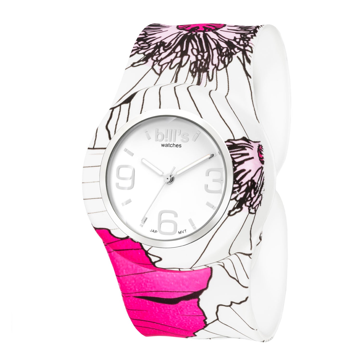 Montre Classic - Coquelicot