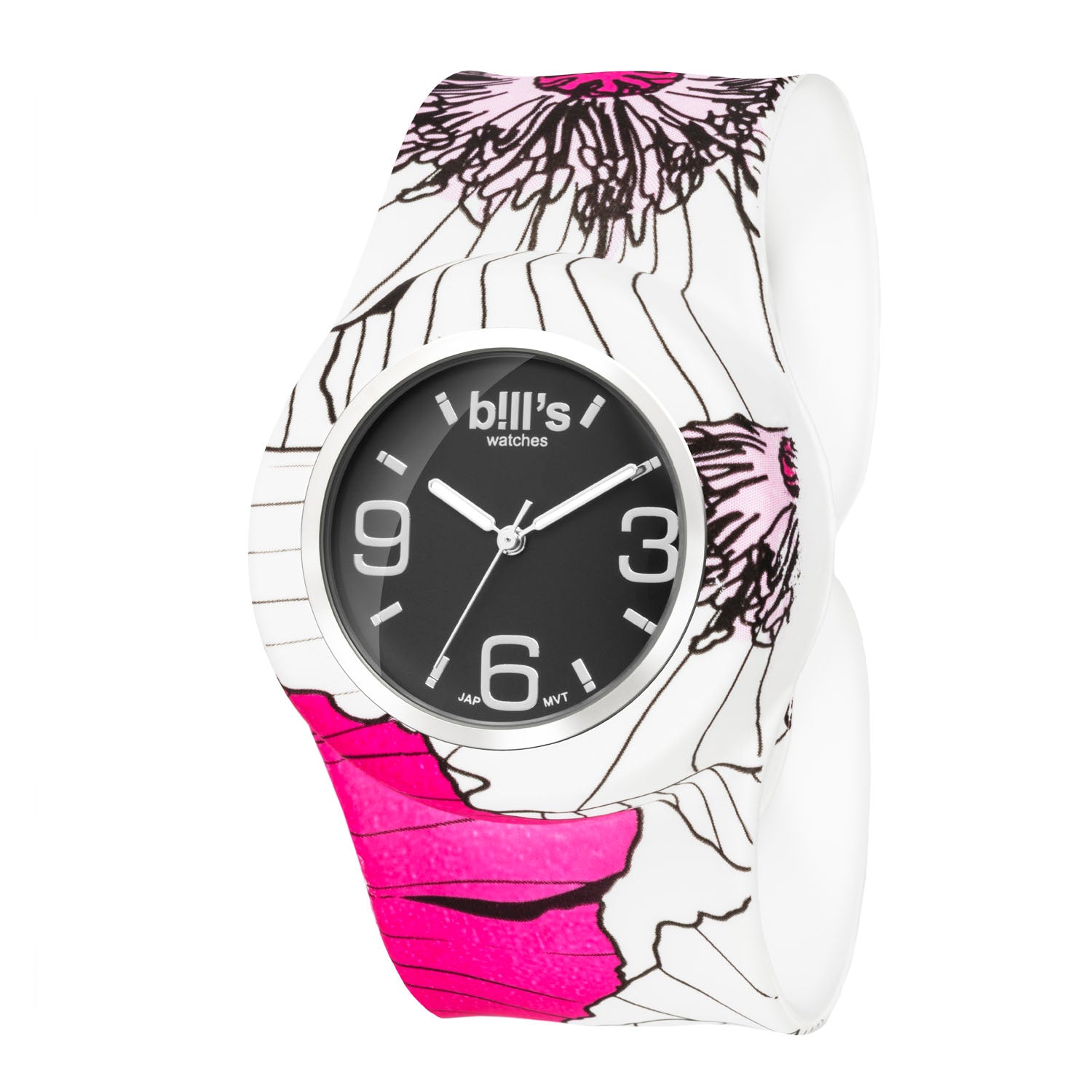 Montre Classic - Coquelicot
