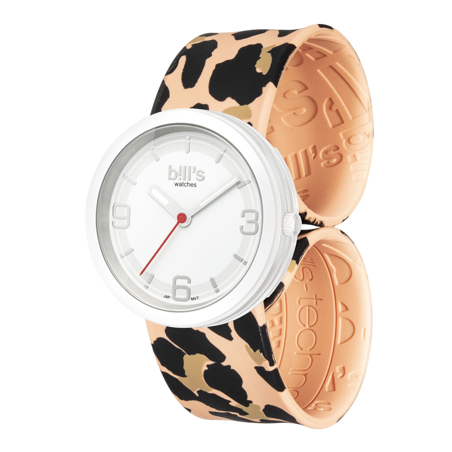 Addict Silicone Watch - Leopard