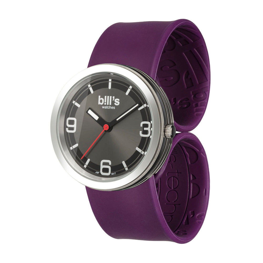 Addict Silicone Watch - Plum