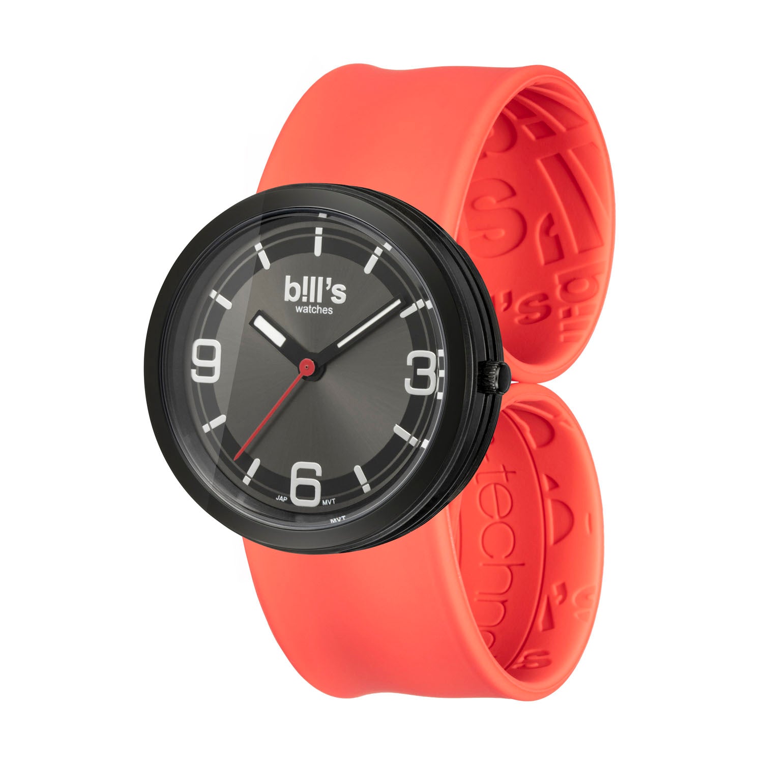 Addict Silicone Watch - Coral