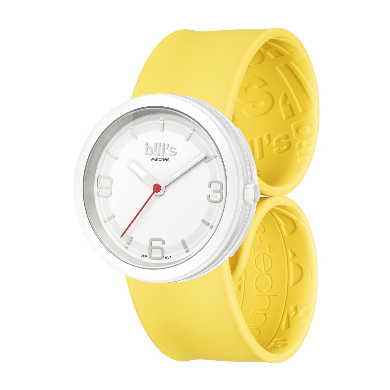 Addict Silicone Watch - Yellow