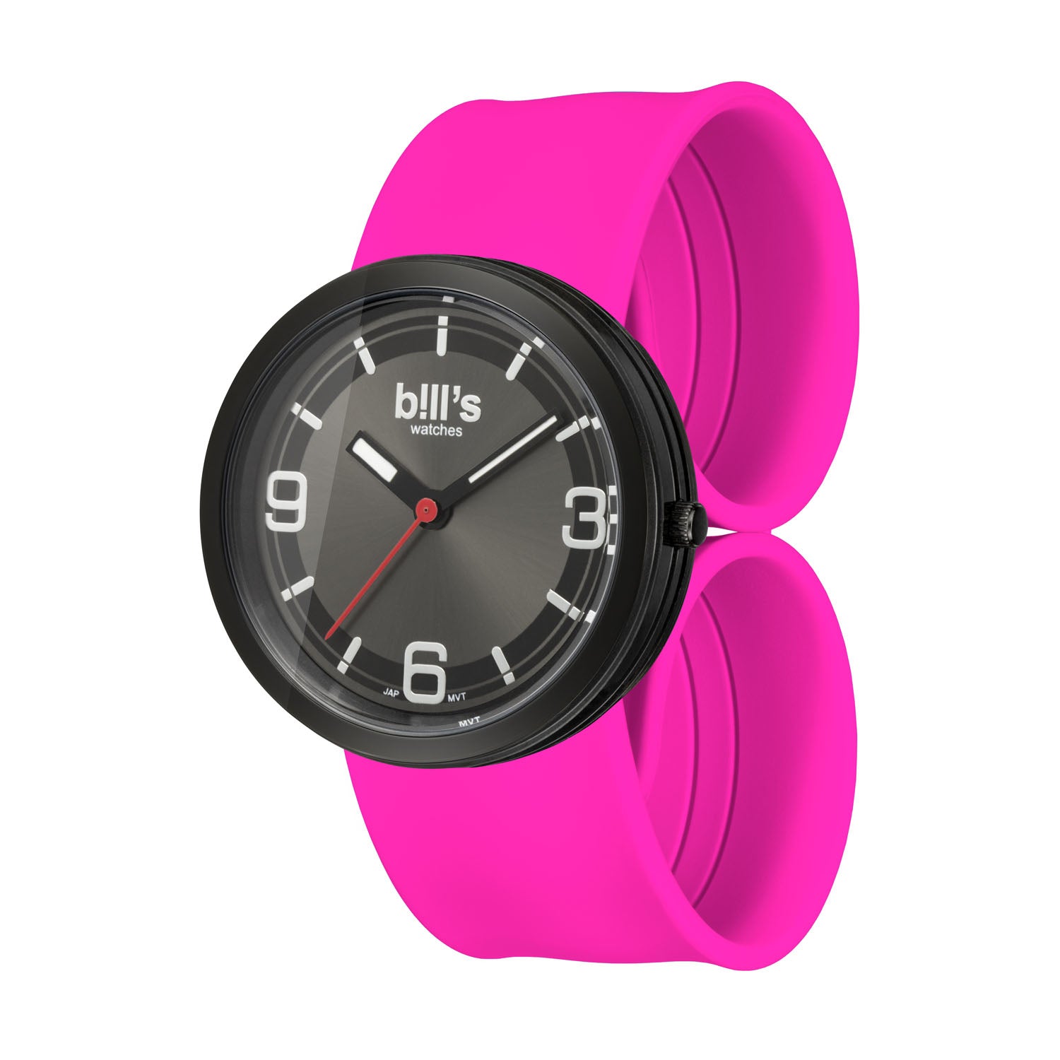 Montre Addict Silicone - Rose