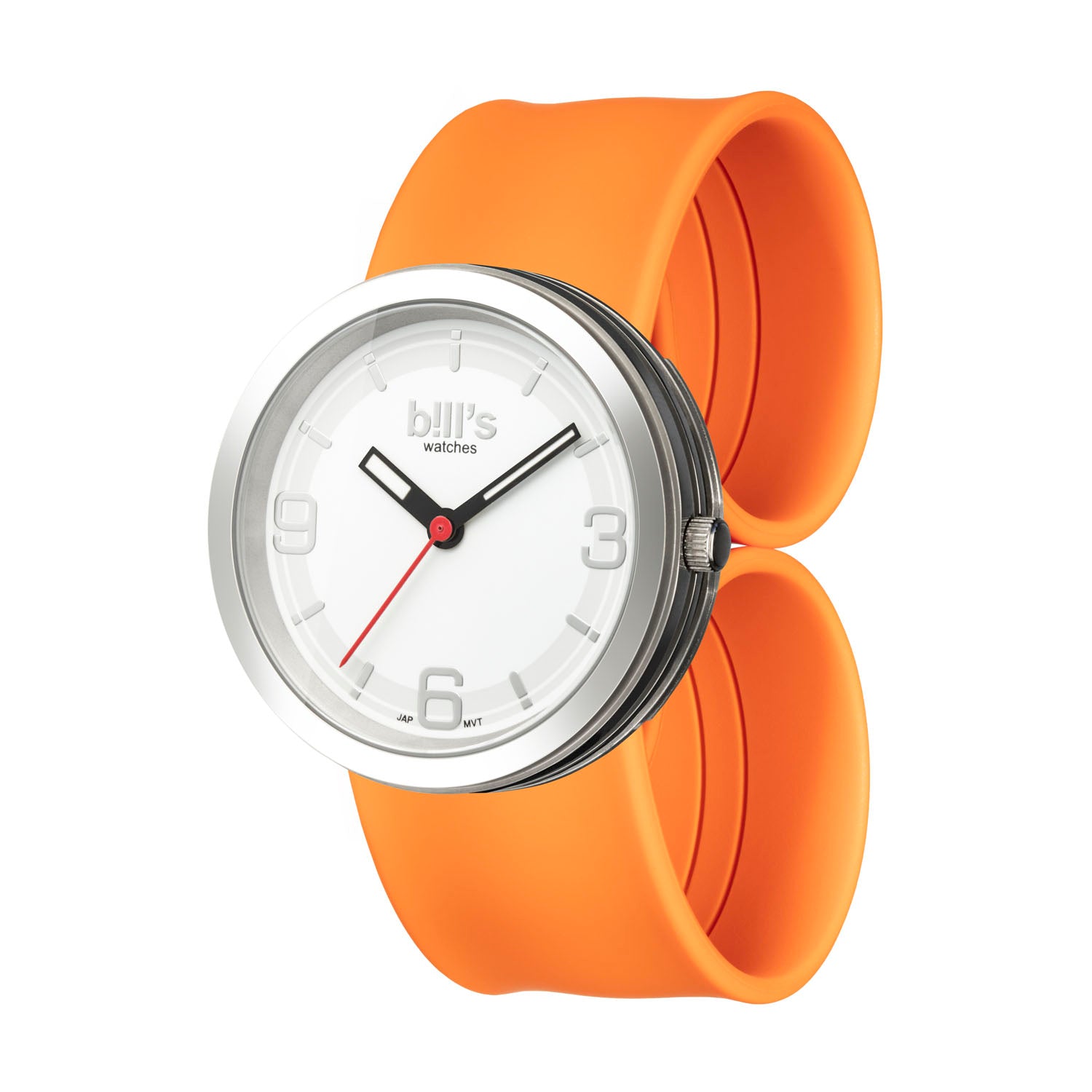 Montre Addict Silicone - Orange