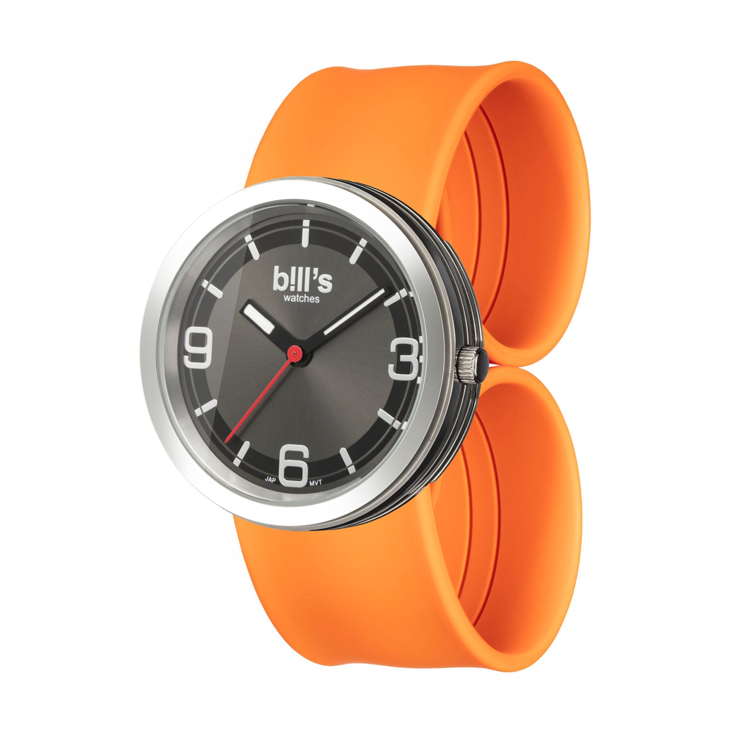 Montre Addict Silicone - Orange