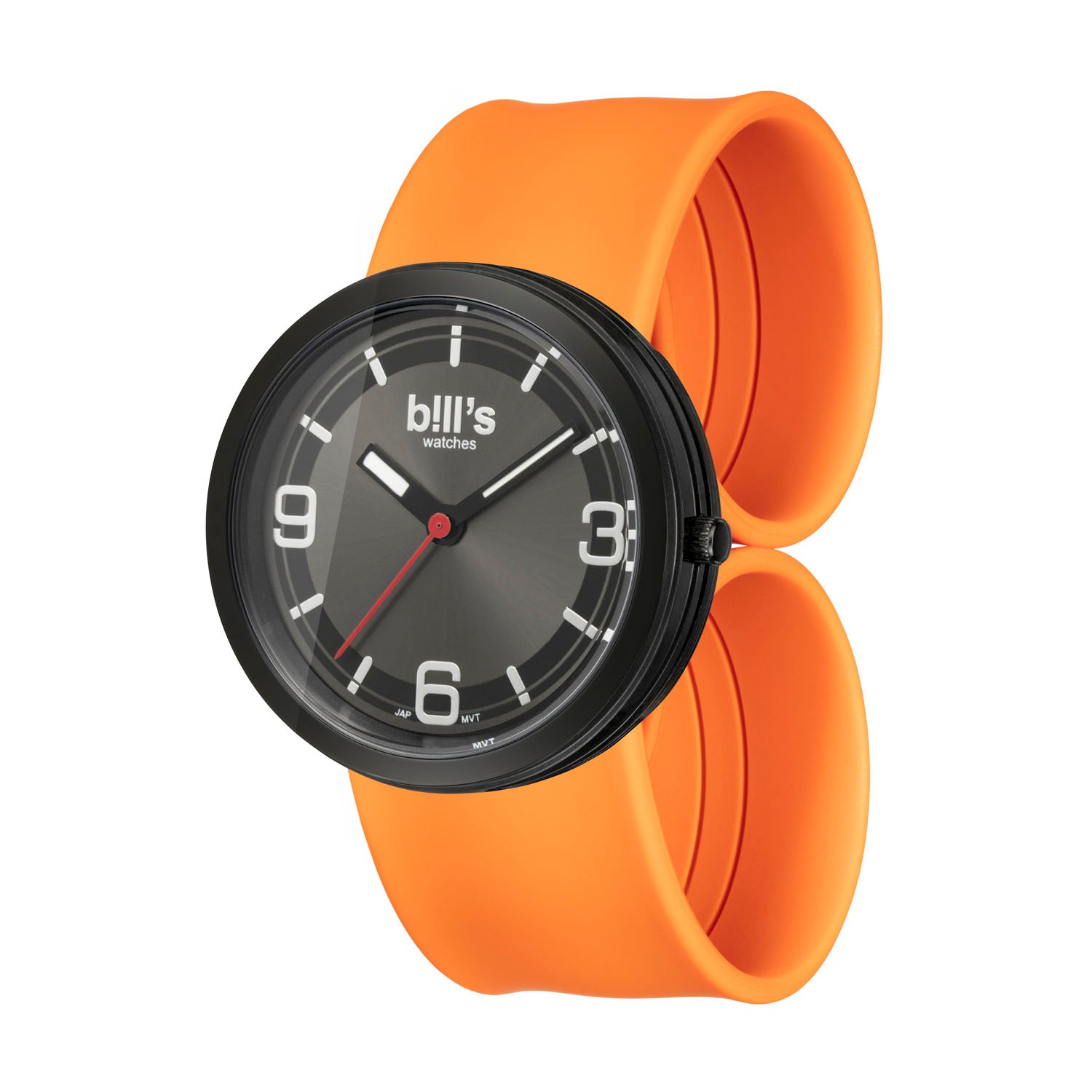 Montre Addict Silicone - Orange