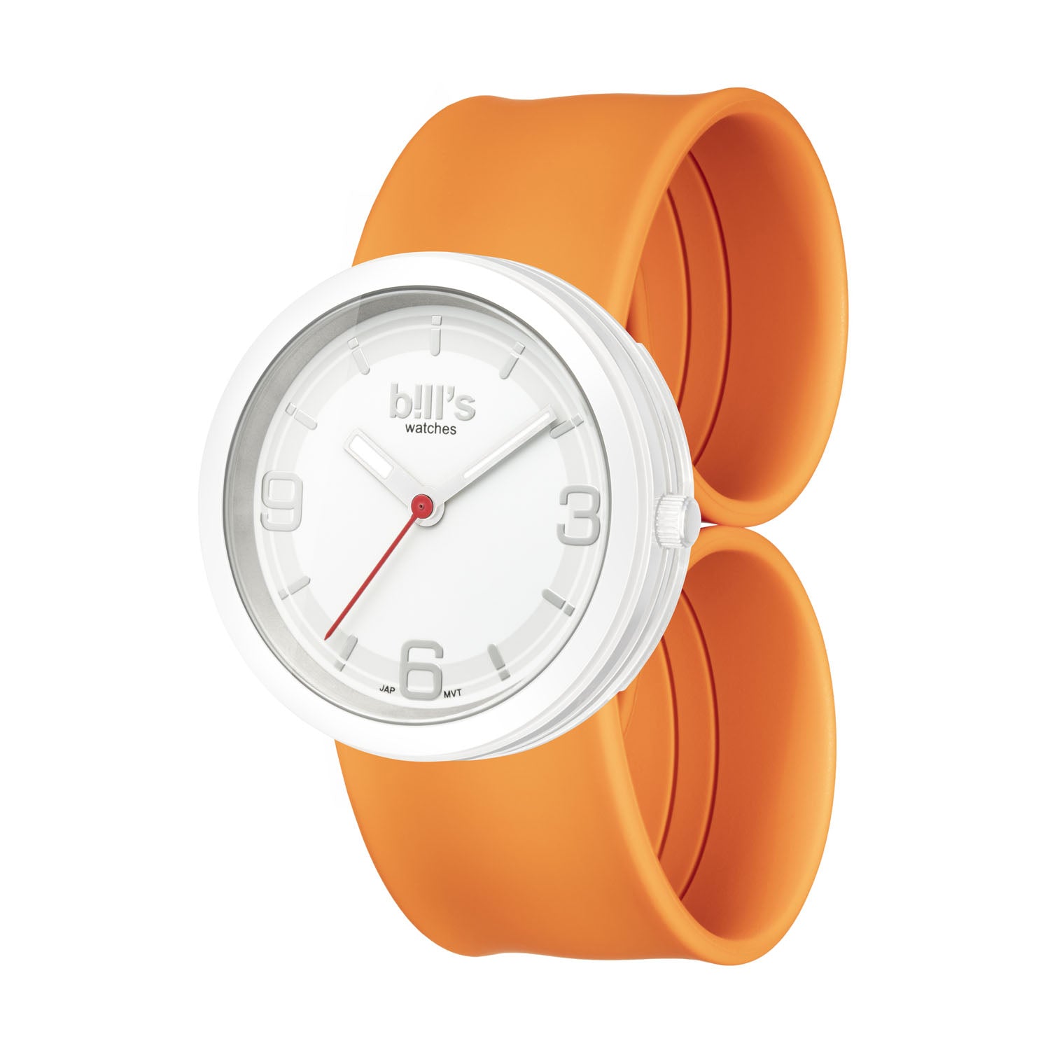 Silicone Addict Watch - Orange