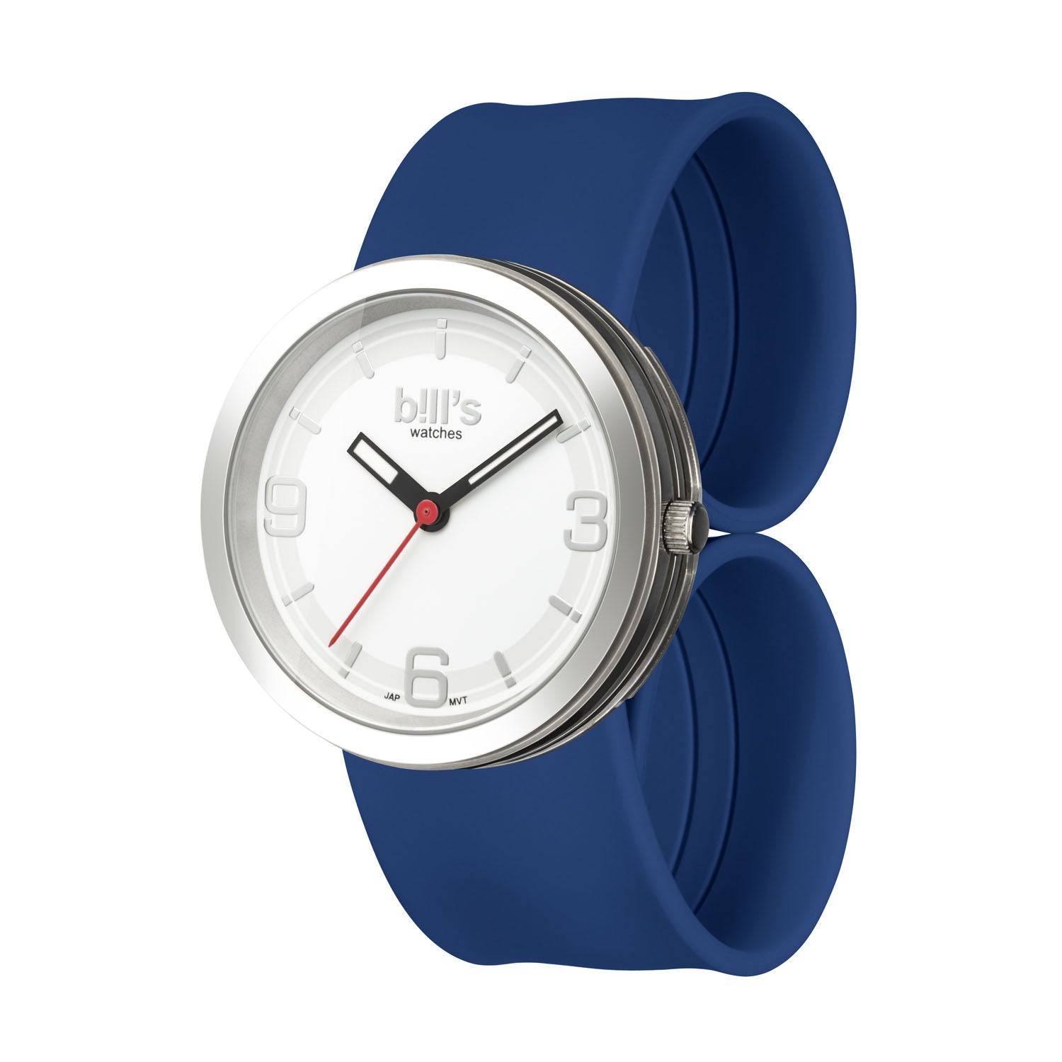 Montre Addict Silicone - Bleu Marine