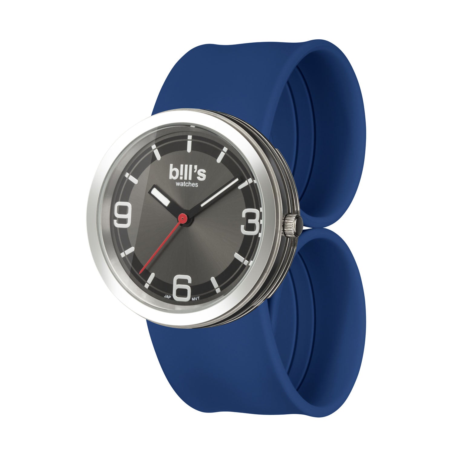 Montre Addict Silicone - Bleu Marine