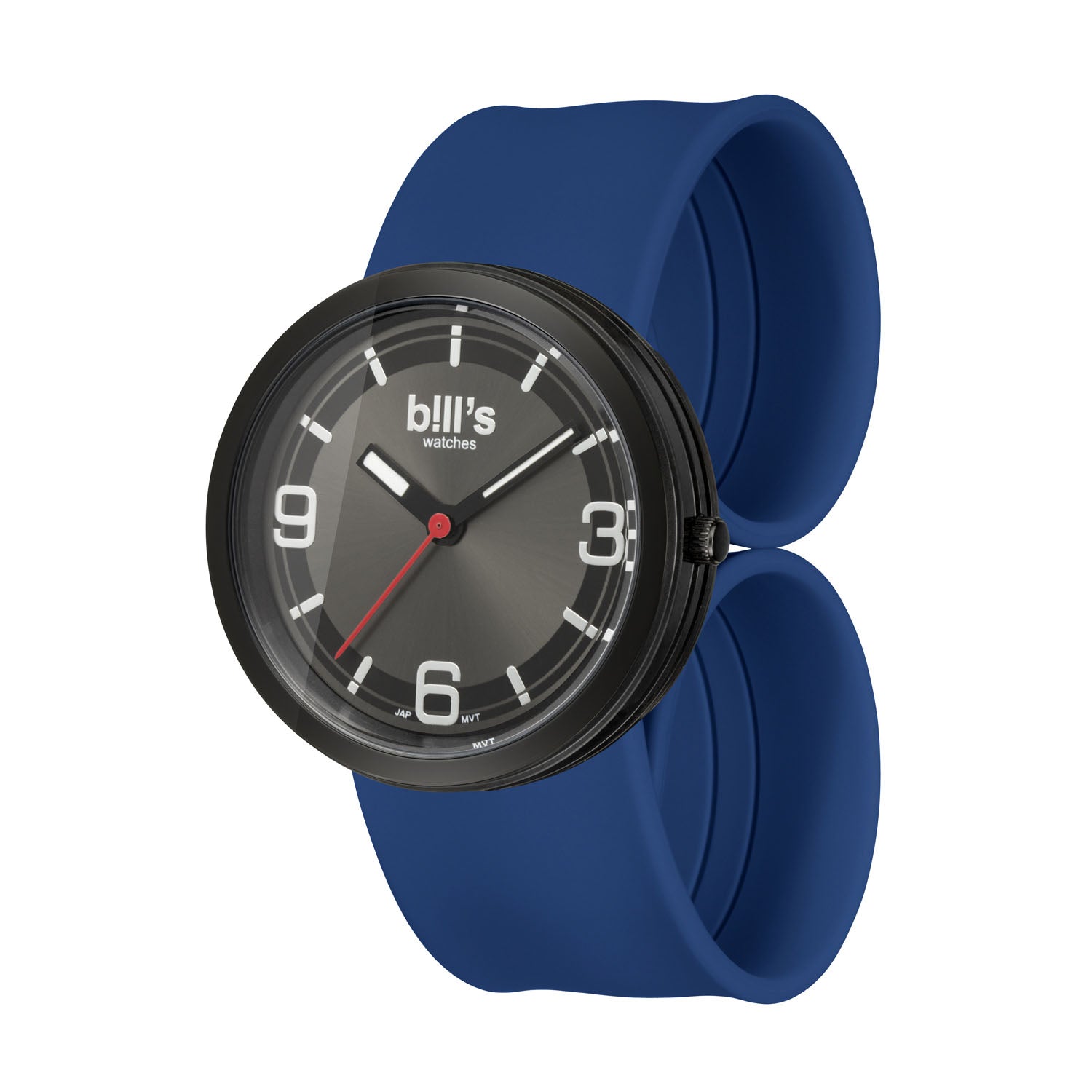 Addict Silicone Watch - Navy Blue