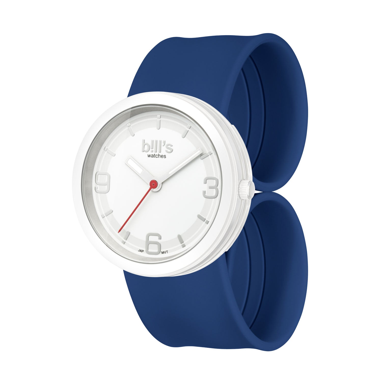 Addict Silicone Watch - Navy Blue