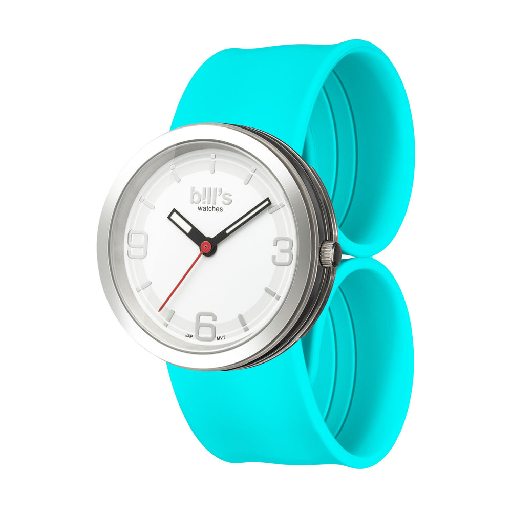 Montre Addict Silicone - Turquoise