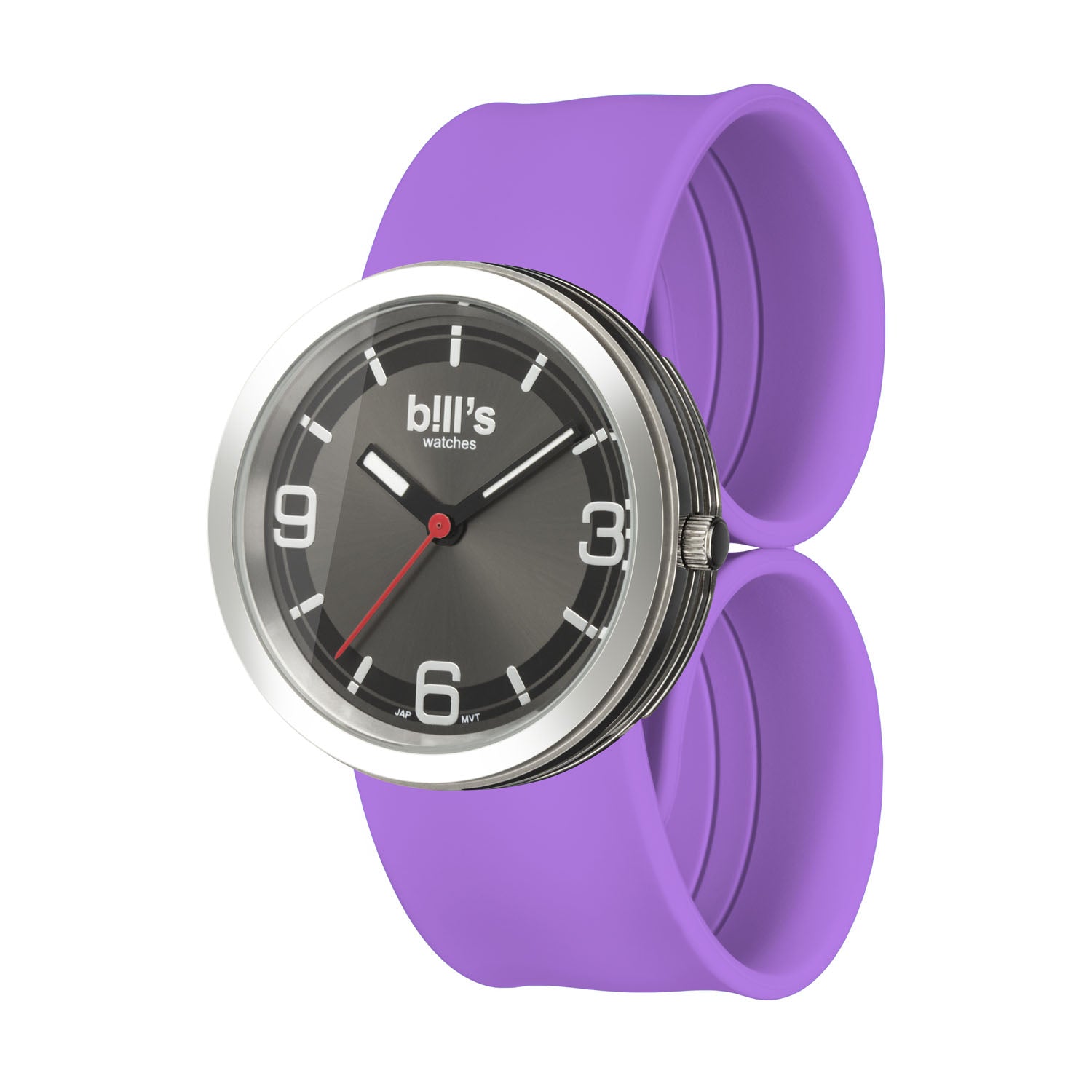 Montre Addict Silicone - Lavande