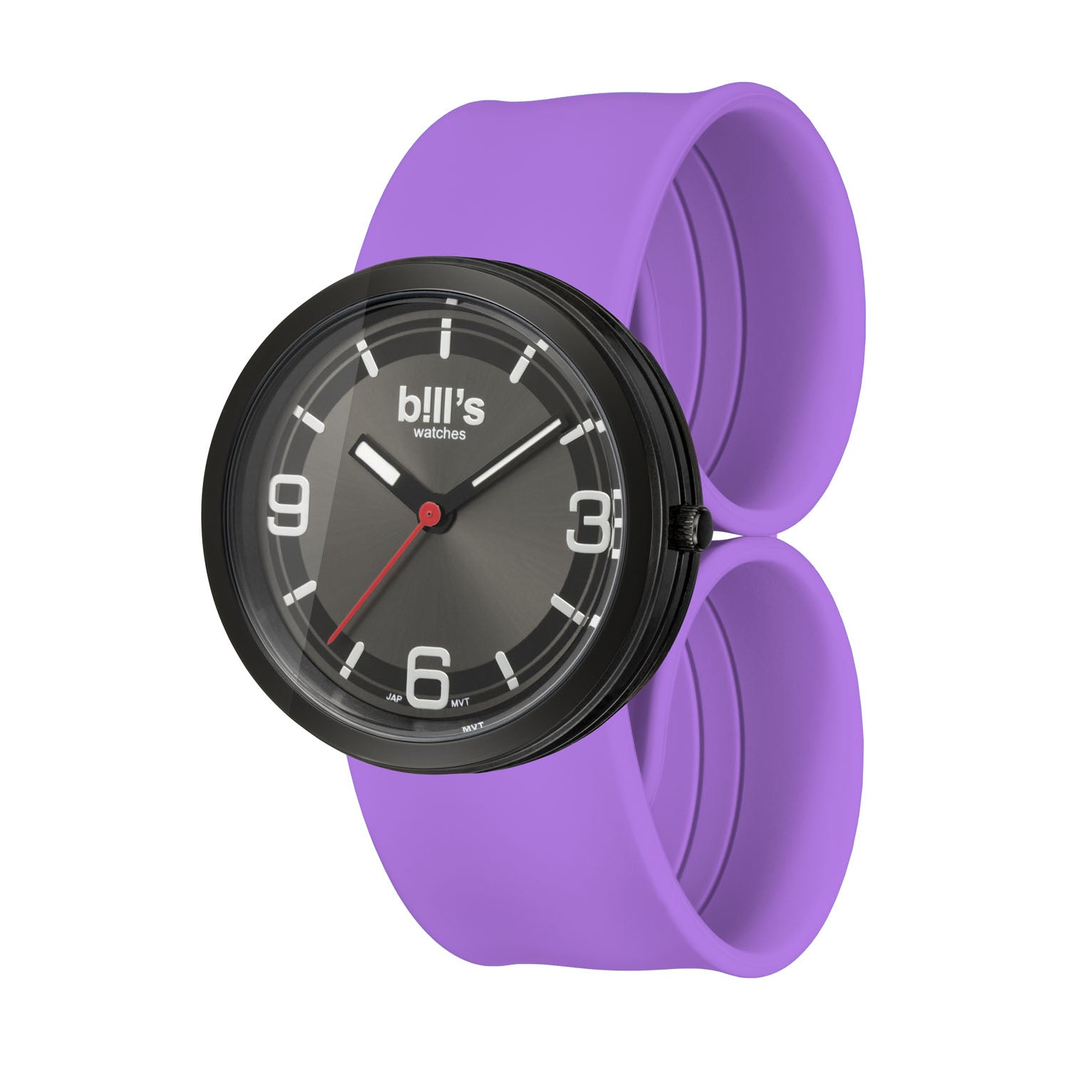 Montre Addict Silicone - Lavande